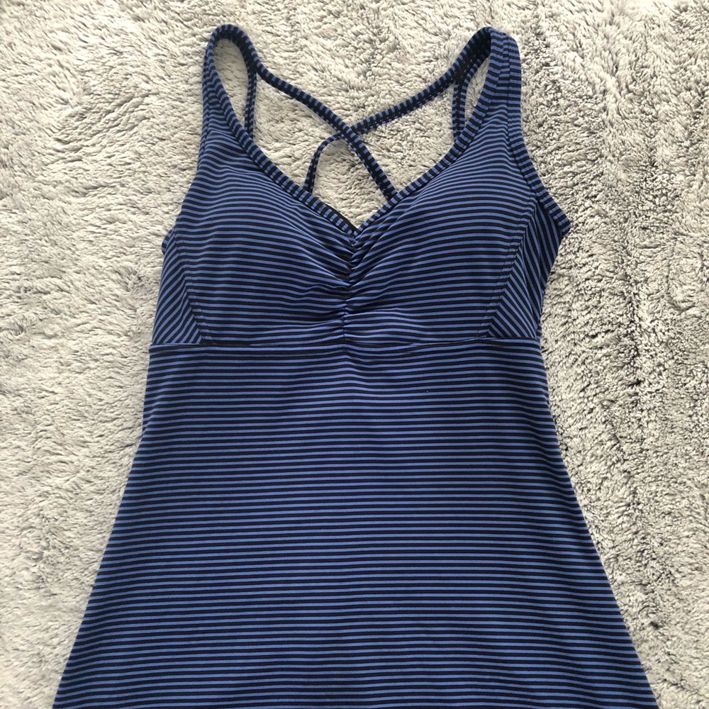 Prana Kaley Striped Dress XS